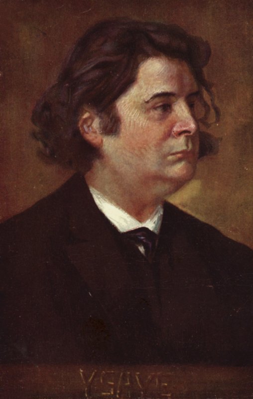 Portret van Eugene Ysaye door Belgian School