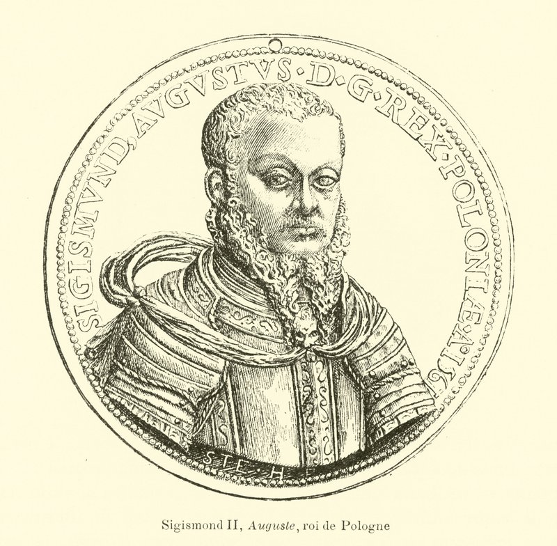 Sigismund II Augustus, koning van Polen en groothertog van Litouwen door Belgian School