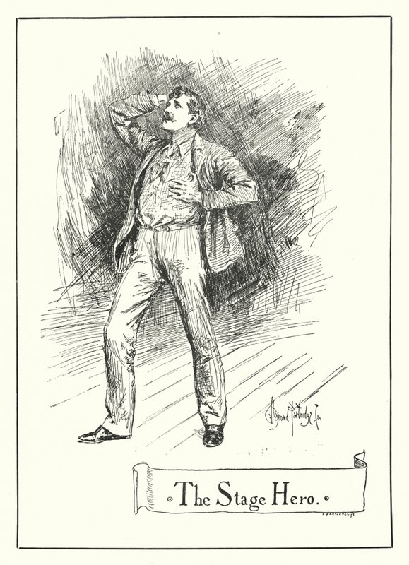 De toneelheld door Bernard (after) Partridge
