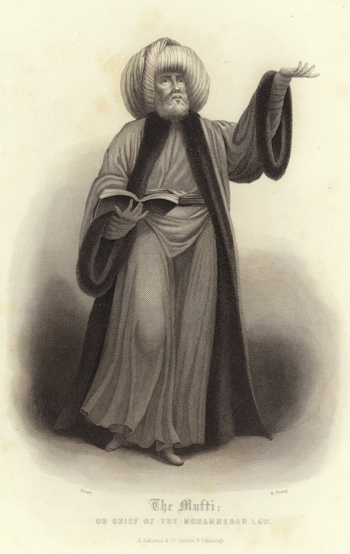 De Moefti of Hoofd van de Mohammedaanse Wet door Bernard Picart
