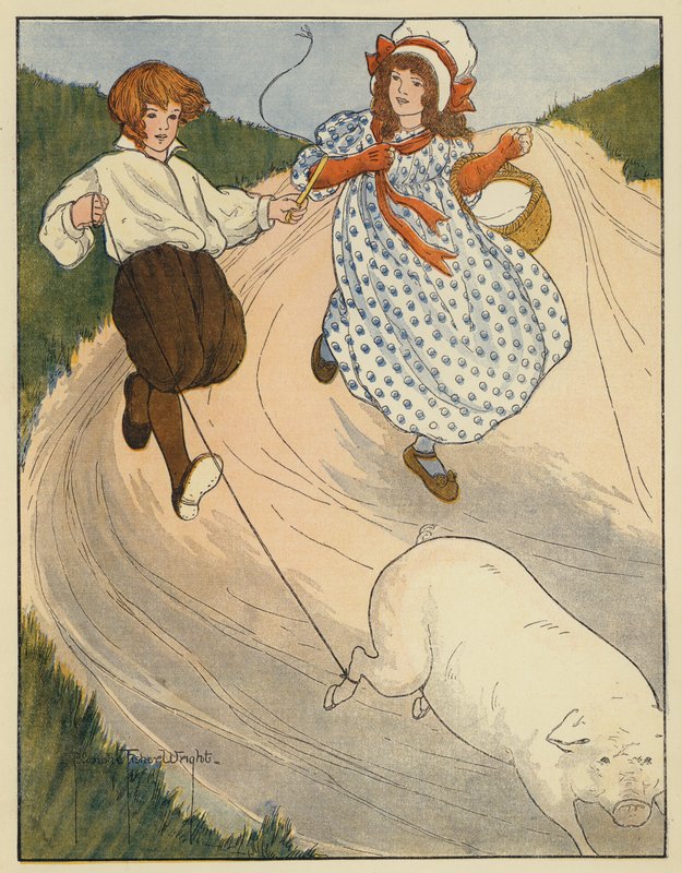 Naar de markt door Blanche Fisher Wright
