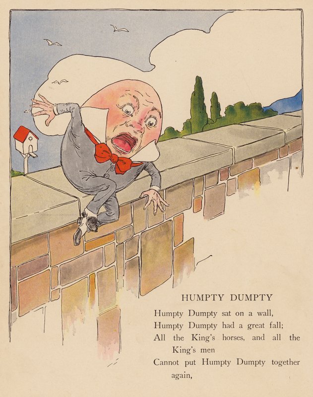Kinderversje: Humpty Dumpty door Blanche Fisher Wright