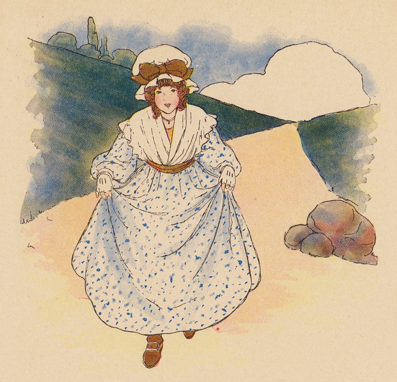 Kinderliedje: Kleine Polly Flinders door Blanche Fisher Wright
