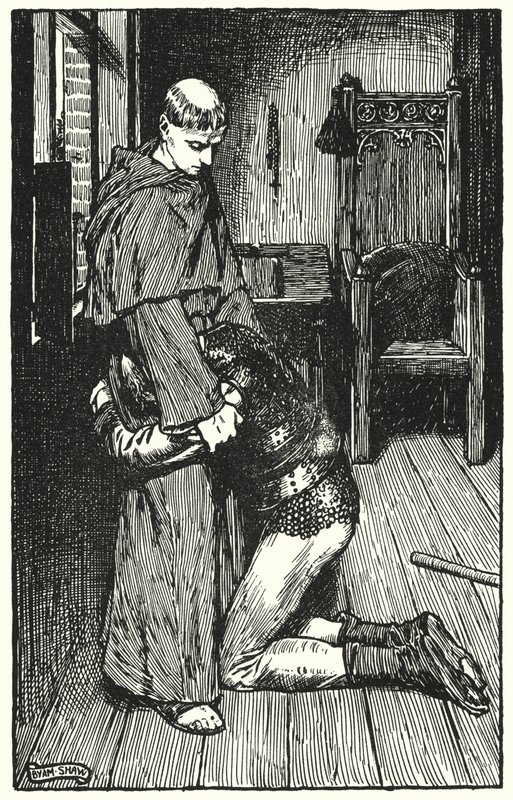 Illustratie voor The Cloister and The Hearth door Charles Reade door Byam (after) Shaw