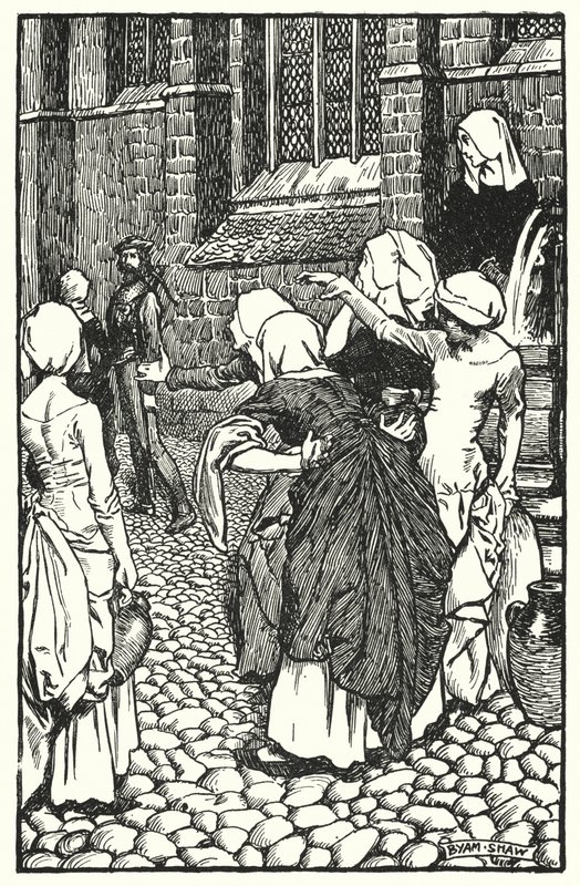 Illustratie voor The Cloister and The Hearth door Charles Reade door Byam (after) Shaw
