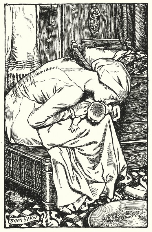 Illustratie voor The Cloister and The Hearth door Charles Reade door Byam (after) Shaw