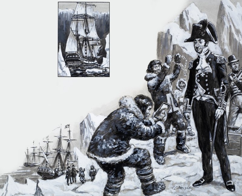 Zeelieden op zoek naar een zee: Bergen in de mist door C.L. Doughty