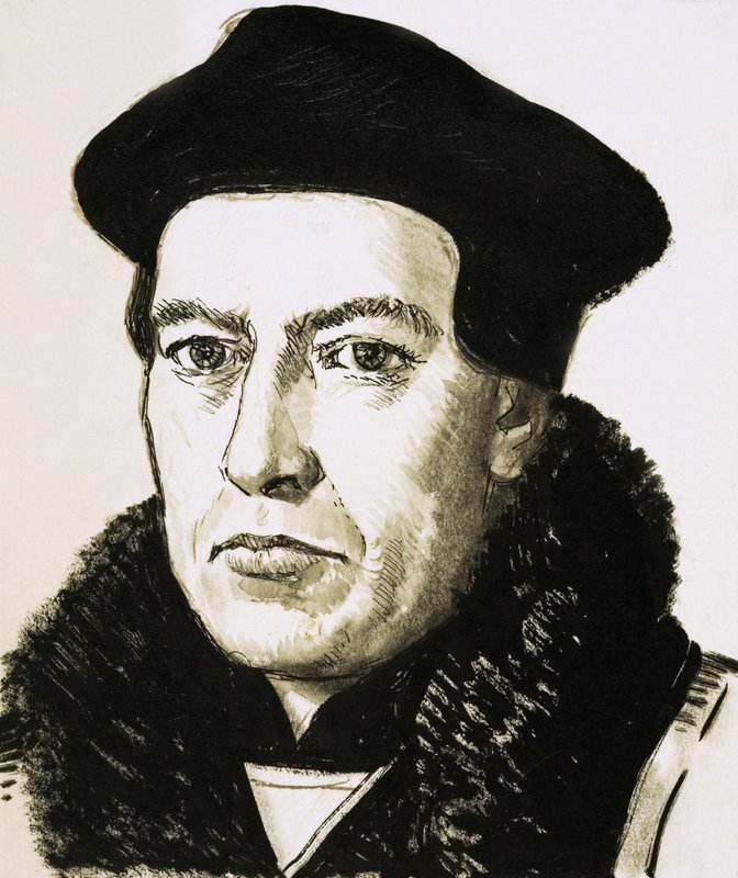 Ongeïdentificeerd portret door C.L. Doughty
