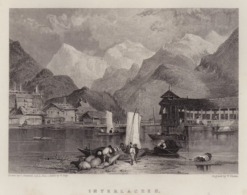 Interlaken door C. (after) Stanfield