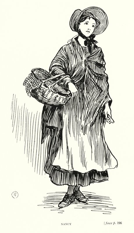 Dickens personage: Nancy door Captain Edward Henry Handley Read