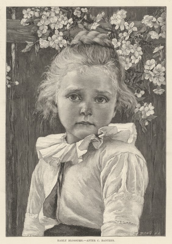 Vroege Bloesems door Carl Ludwig Noah Bantzer
