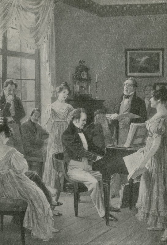 De muziekspeler speelt een deuntje door Carl Röchling