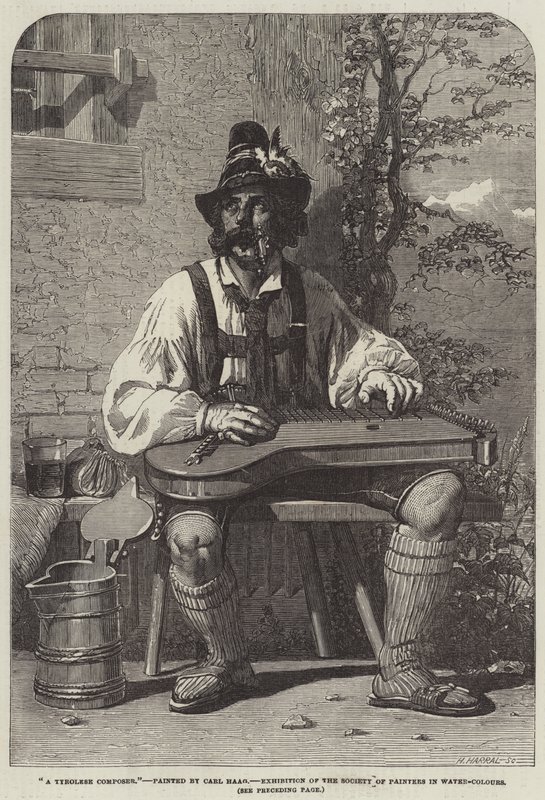 Een Tiroler Componist door Carl Haag
