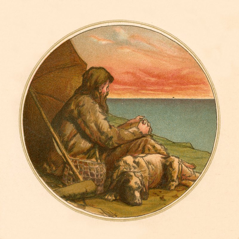 Robinson Crusoe door Carl Marr