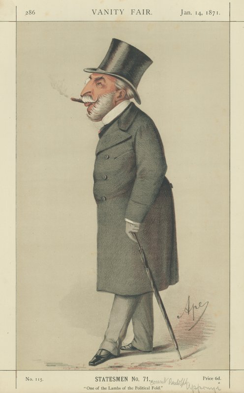 Graaf Rudolph Apponyi door Carlo Pellegrini