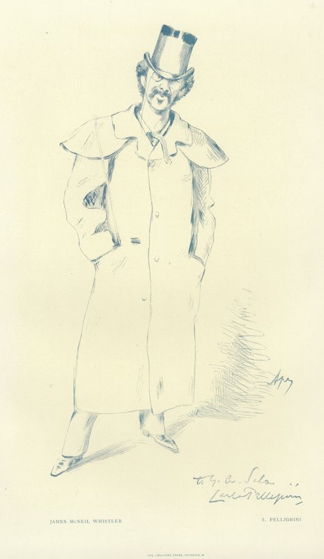 James Abbott McNeill Whistler door Carlo Pellegrini