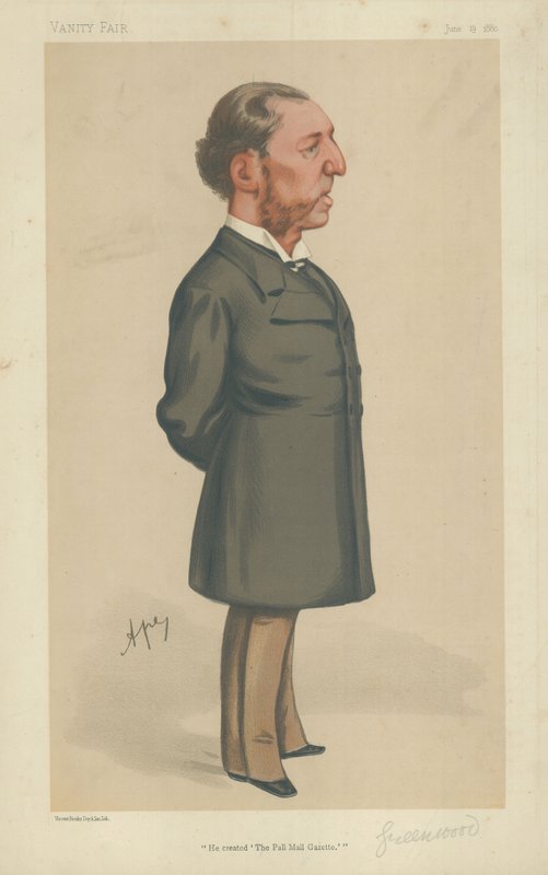 Mr Frederick Greenwood door Carlo Pellegrini