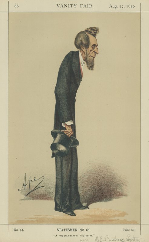 Sir Henry Bulwer door Carlo Pellegrini