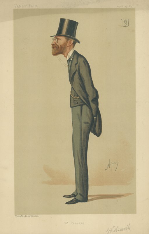 Sir Julian Goldsmid door Carlo Pellegrini