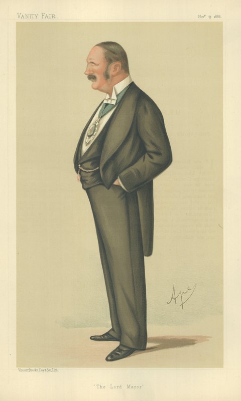 Sir Reginald Hanson, De Zeer Eerwaarde De Lord Mayor van Londen door Carlo Pellegrini