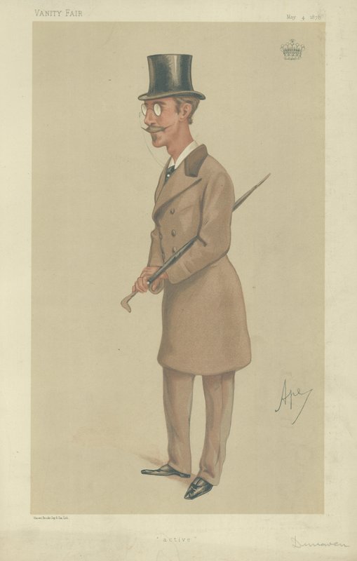 De graaf van Dunraven en Mount-Earl door Carlo Pellegrini