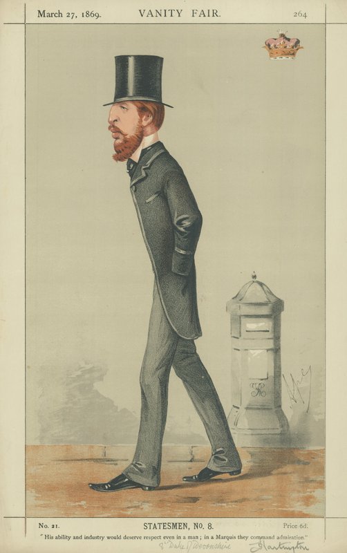 De Markies van Hartington door Carlo Pellegrini
