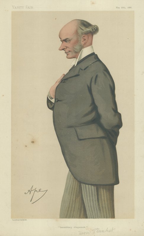 De zeer eerbiedwaardige David Plunket door Carlo Pellegrini