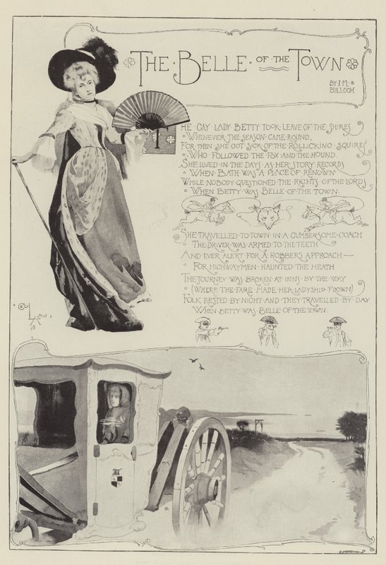 De schoonheid van de stad, door J M Bulloch door Cecil Charles Windsor Aldin