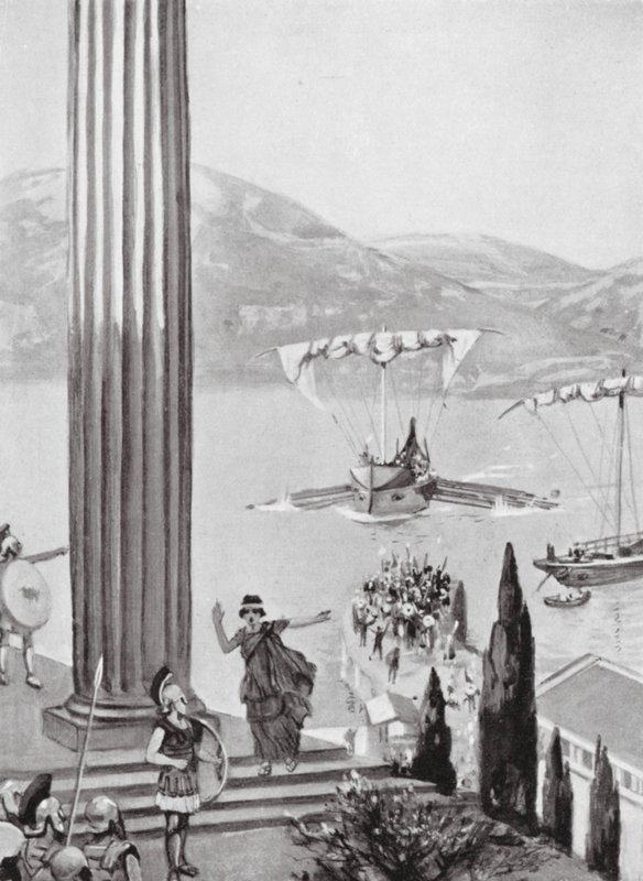 Een gratie voor Mytilene, 427 v.Chr. door Cecil King