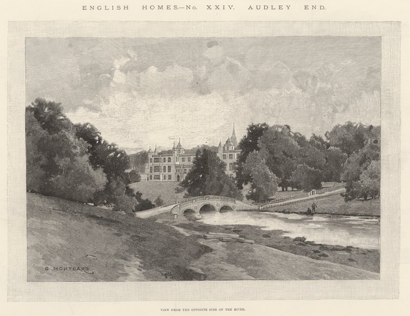 Audley End door Charles Auguste Loye