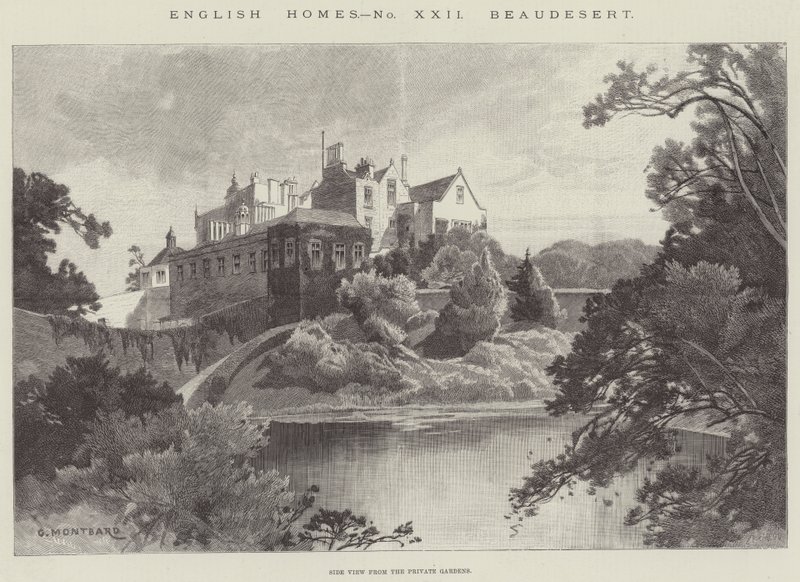 Beaudesert door Charles Auguste Loye