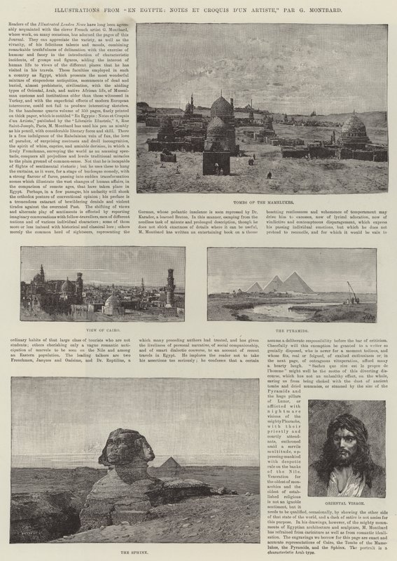 Illustraties uit En Egypte, Notes et Croquis d