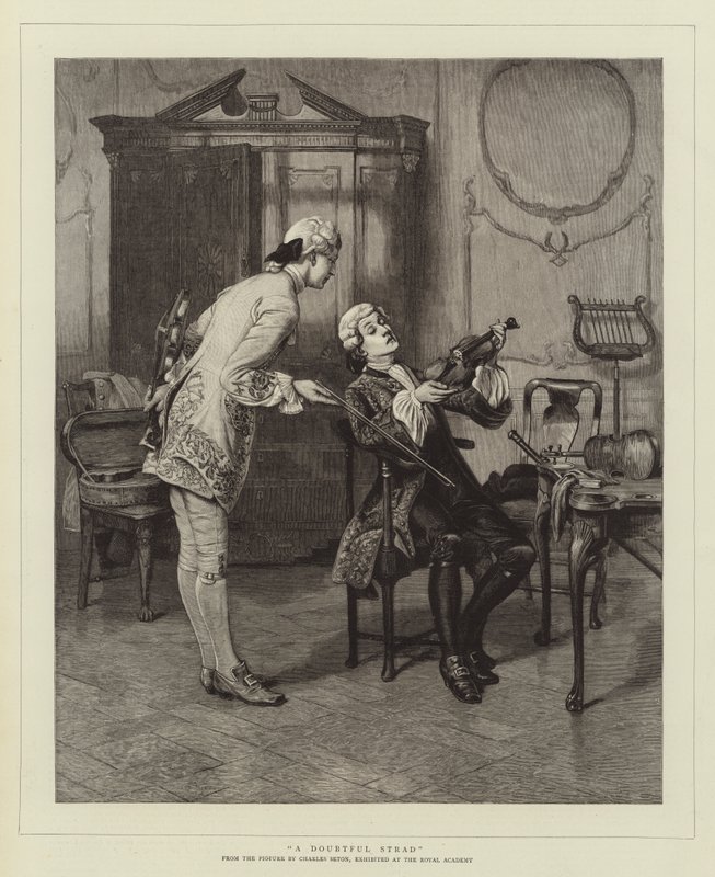 Een twijfelachtige Strad door Charles C. Seton