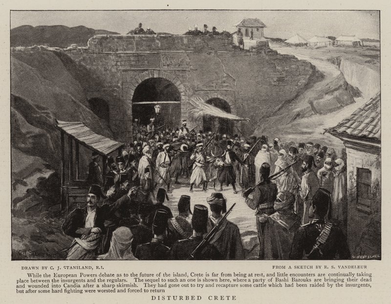 Verstoord Kreta door Charles J. Staniland