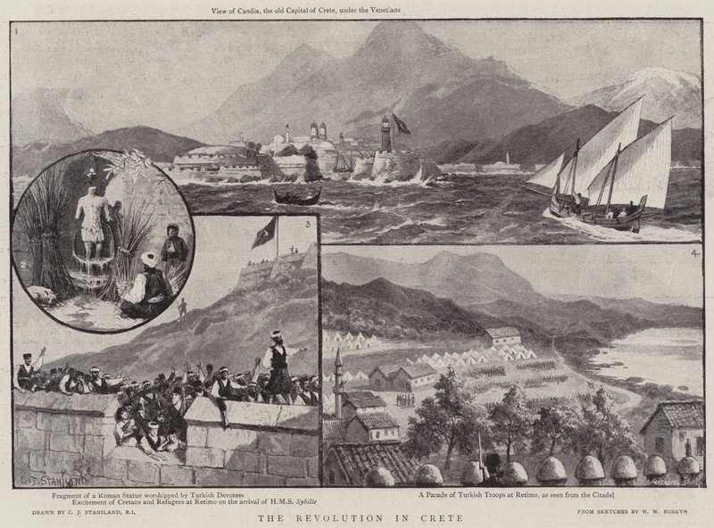 De Revolutie op Kreta door Charles J. Staniland