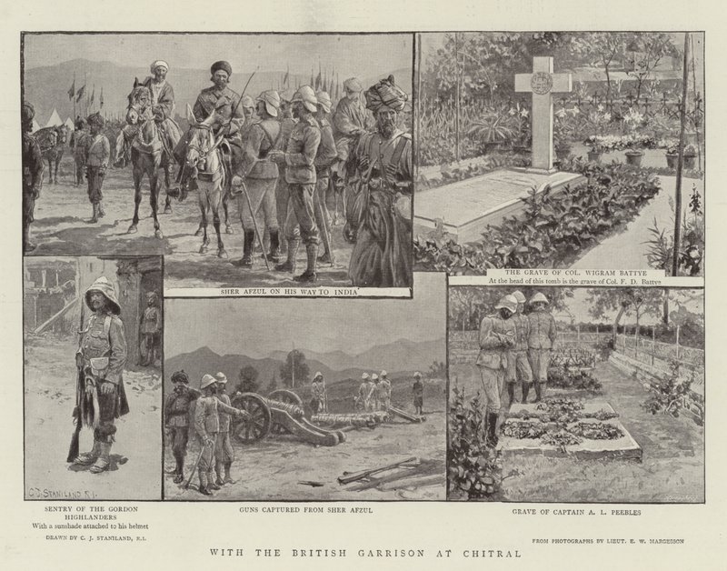 Met het Britse Garnizoen in Chitral door Charles J. Staniland