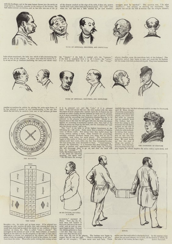 Een bezoek aan Monte Carlo door Charles Paul Renouard