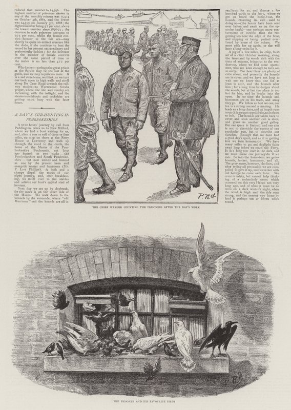 Gevangenisleven in Wormwood Scrubs door Charles Paul Renouard