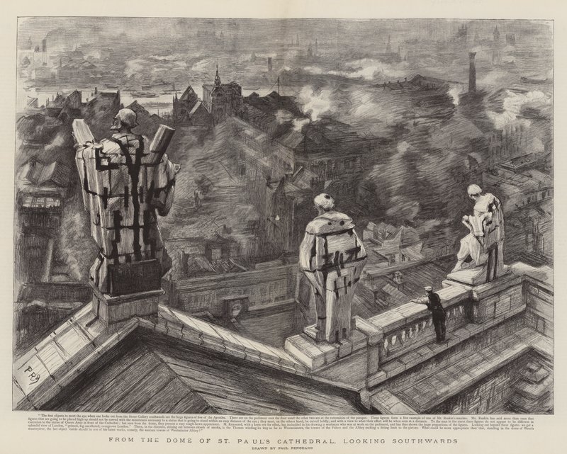 Vanaf de Koepel van de St. Paul