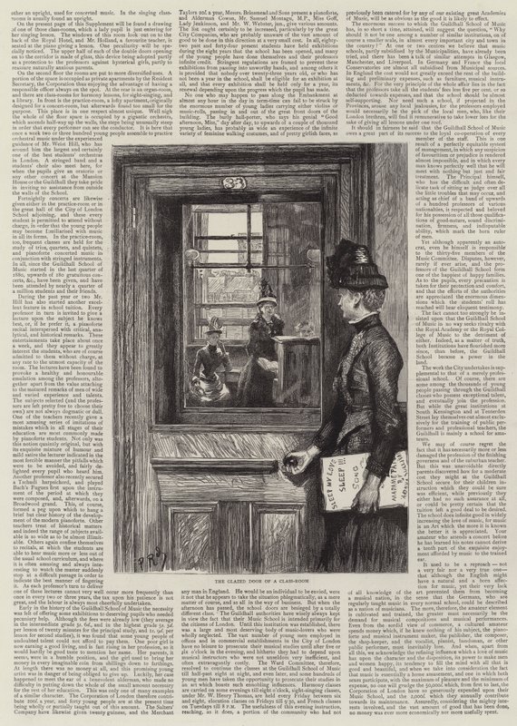 De Guildhall School of Music door Charles Paul Renouard