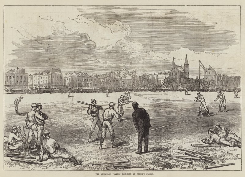 De Amerikanen die honkbal spelen op Prince
