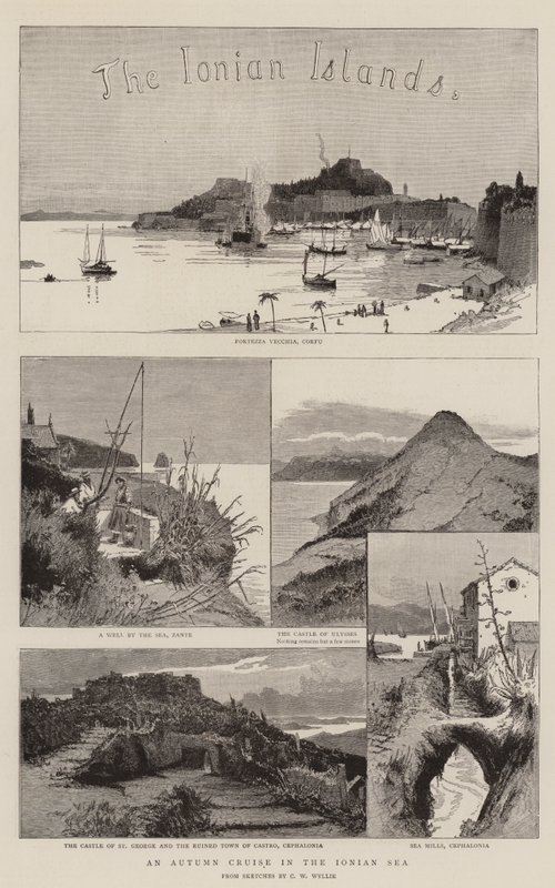 De Ionische Eilanden door Charles William Wyllie