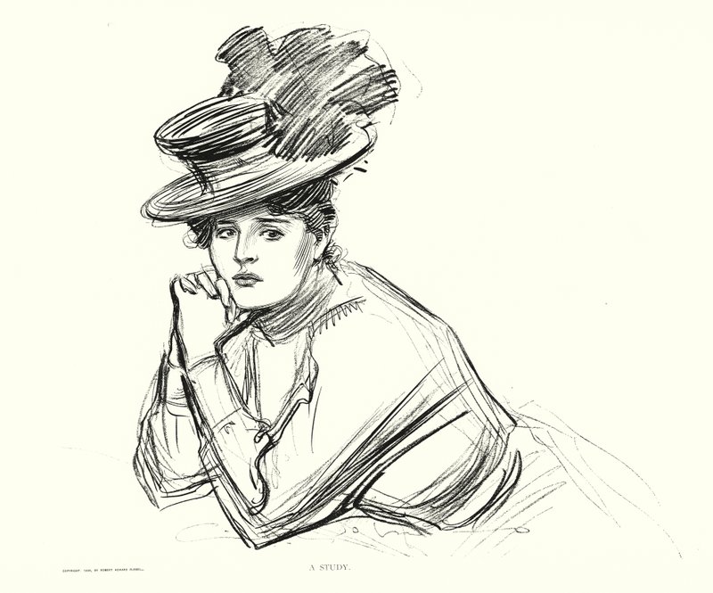 Een Studie door Charles Dana Gibson