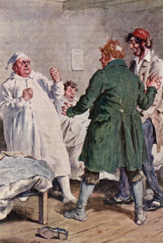 Illustratie voor The Pickwick Papers door Charles Dickens door Charles Edmund (after) Brock