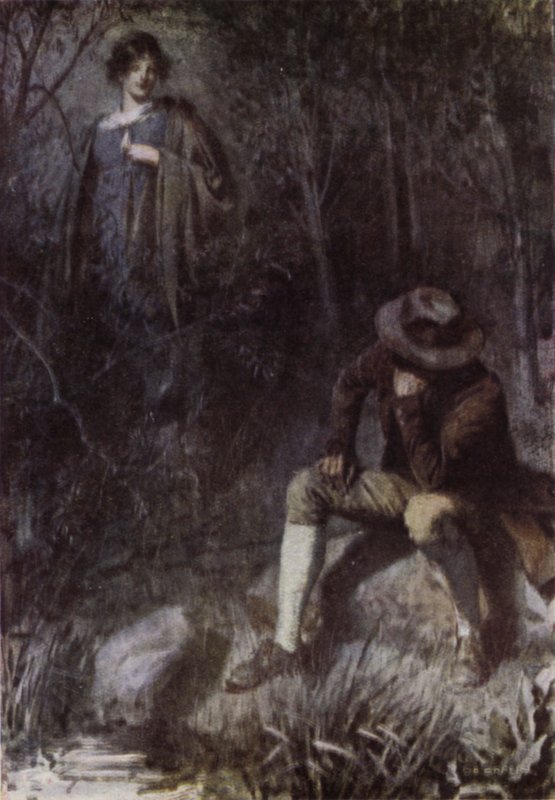 Illustratie voor The Broad Highway a Romance of Kent door Charles Edmund Brock