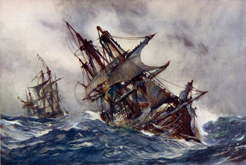 De roem met Foul-Weather Jack door Charles Edward Dixon