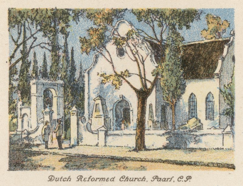 Zuid-Afrika: Nederlands Hervormde Kerk, Paarl, CP door Charles Ernest Peers