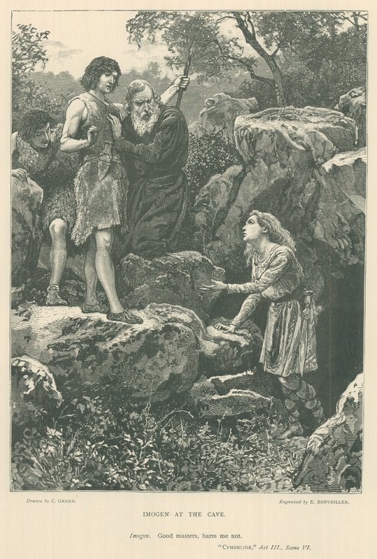 Illustratie voor Cymbeline door Charles Green