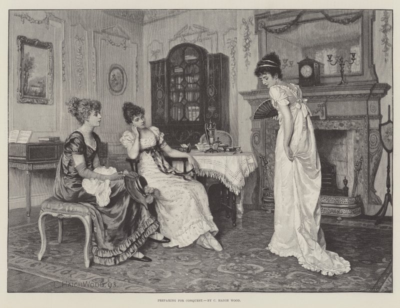 Voorbereiding op de verovering door Charles Haigh Wood