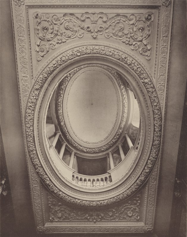 Ashburnham House, Westminster, koepel boven de trap door Charles Latham
